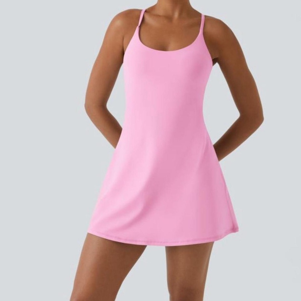 Pink Halara Active Dress